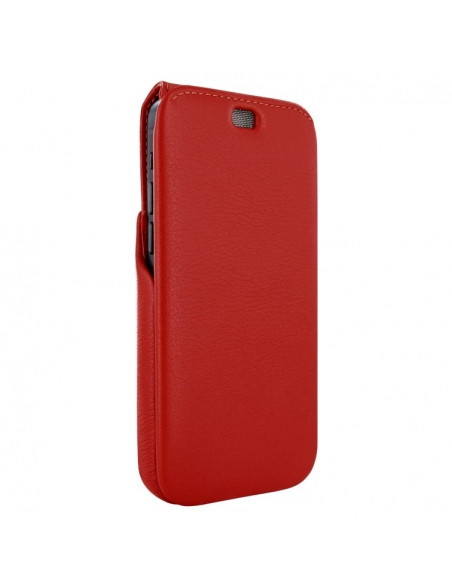 Piel Frama iPhone 15 Pro Red iMagnum Leather Case