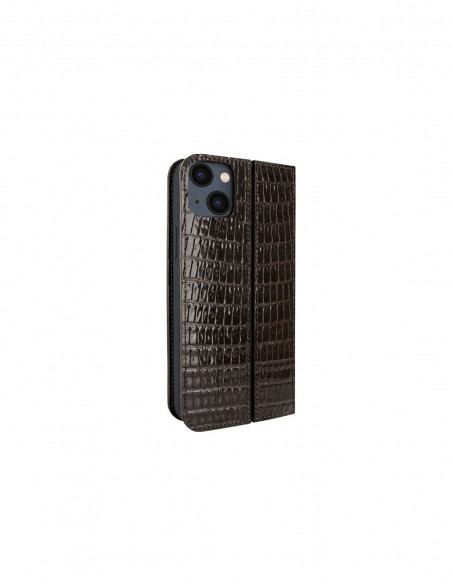 Piel Frama iPhone 15 Brown Lizard FramaSlim Leather Case