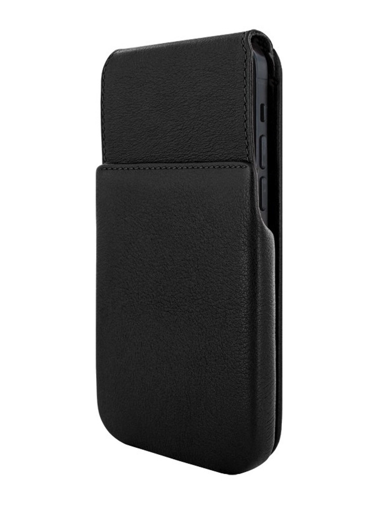 Piel Frama iPhone 15 Black iMagnum Leather Case