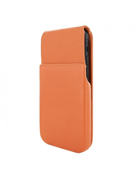 Piel Frama iPhone 15 Orange iMagnum Leather Case