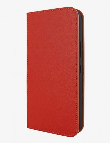 Piel Frama Galaxy S23 Plus Red FramaSlimCards Leather Case