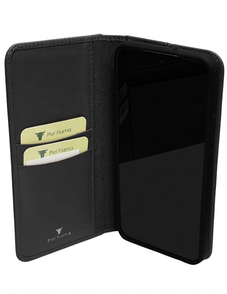 Piel Frama Galaxy S23 Black FramaSlimCards Leather Case
