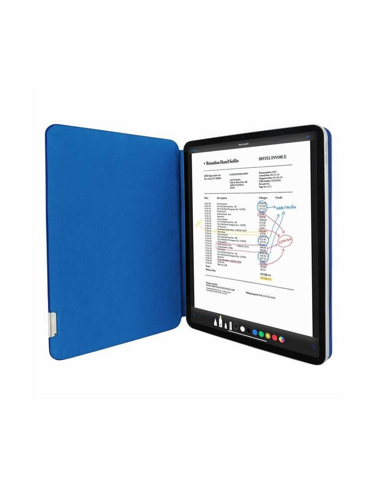 Piel Frama Blue Crocodile FramaSlim Leather Case for iPad Pro 13-inch (2024)