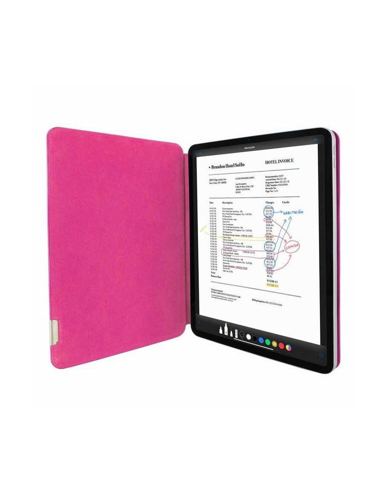 Piel Frama Pink Crocodile FramaSlim Leather Case for iPad Pro 13-inch (2024)