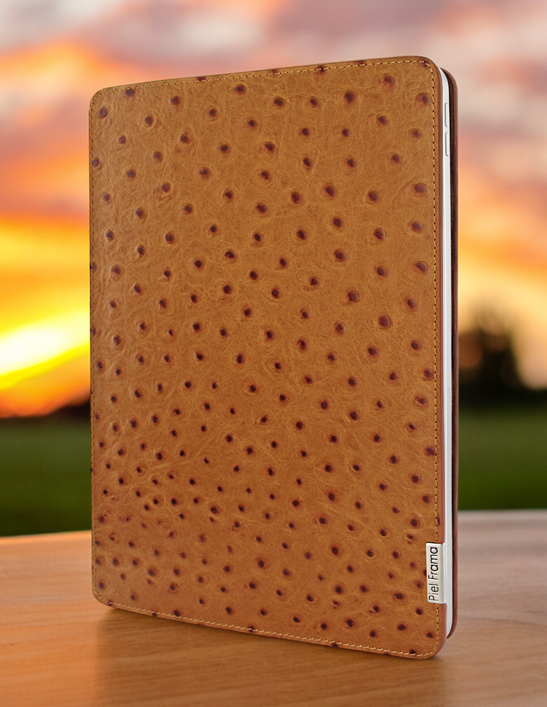 Piel Frama Tan Ostrich FramaSlim Leather Case for iPad Pro 13-inch (2024)