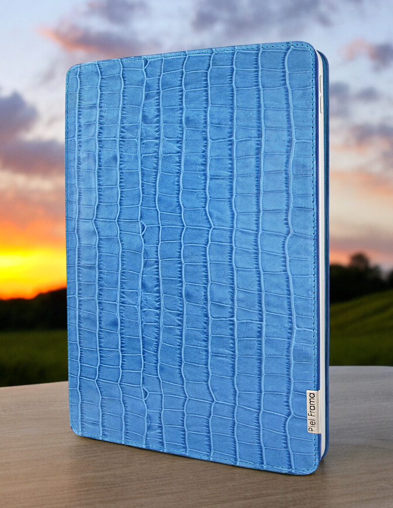 Piel Frama Blue Crocodile FramaSlim Leather Case for iPad Pro 11-inch (2024)