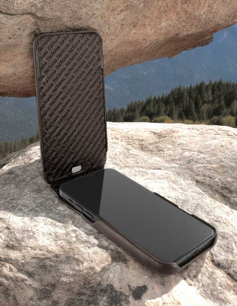 Piel Frama Brown Lizard iMagnum Leather Case for iPhone 16 Pro Max | iPhone 16 Plus