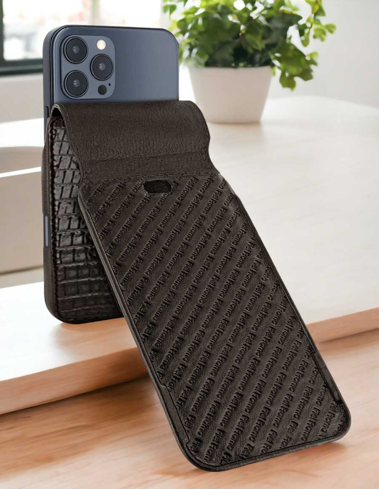 Piel Frama Brown Lizard iMagnum Leather Case for iPhone 16 Pro Max | iPhone 16 Plus