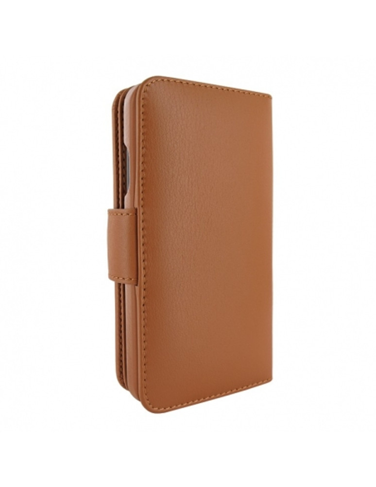 Piel Frama Tan WalletMagnum Leather Case for iPhone 16
