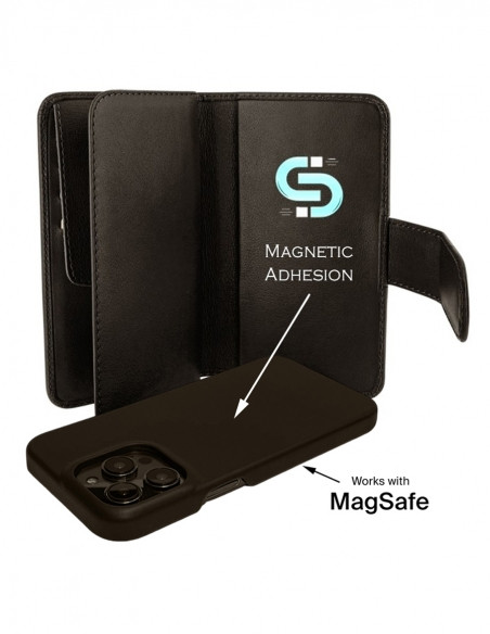 Piel Frama Brown WalletMagnum Leather Case for iPhone 16 Pro Max