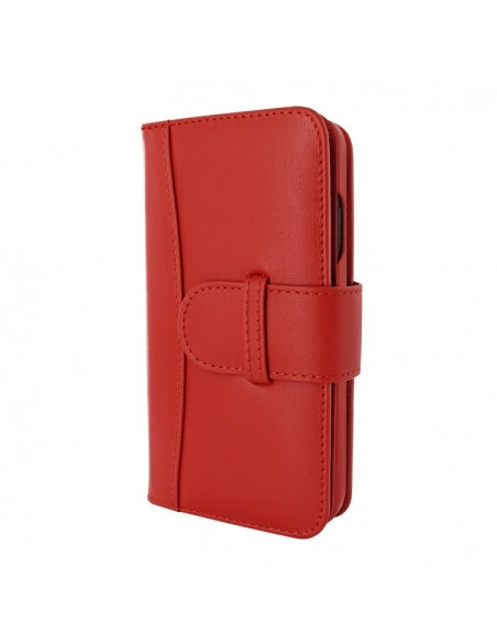 Piel Frama Red WalletMagnum Leather Case for iPhone 16 Plus