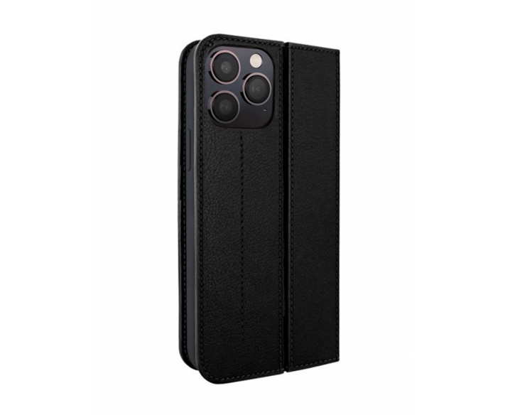 Piel Frama Black FramaSlim Leather Case for iPhone 16