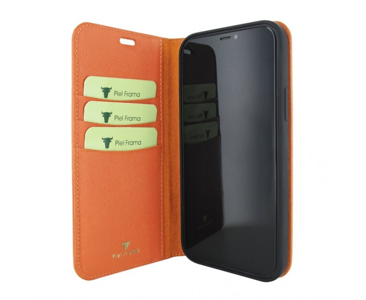 Piel Frama Orange Crocodile FramaSlim Leather Case for iPhone 16