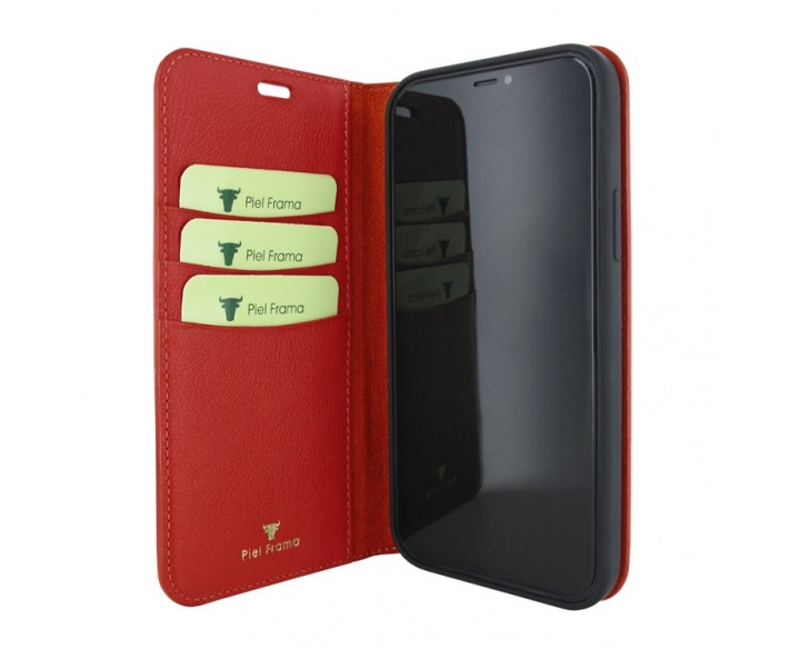 Piel Frama Red Crocodile FramaSlim Leather Case for iPhone 16