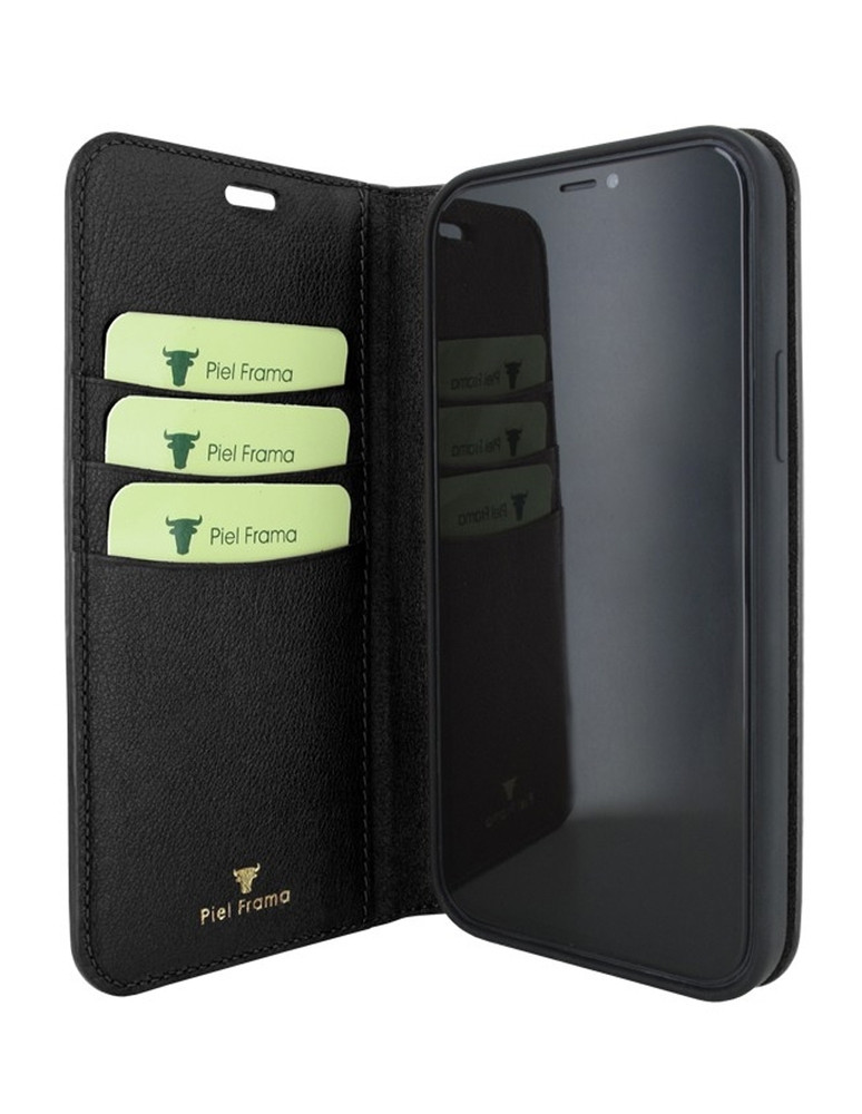 Piel Frama Black FramaSlim Leather Case for iPhone 16 Pro