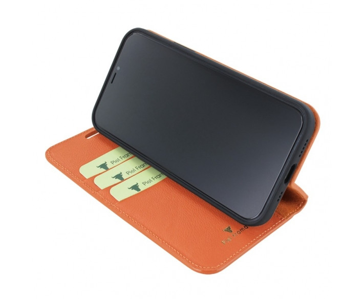 Piel Frama Orange FramaSlim Leather Case for iPhone 16 Pro