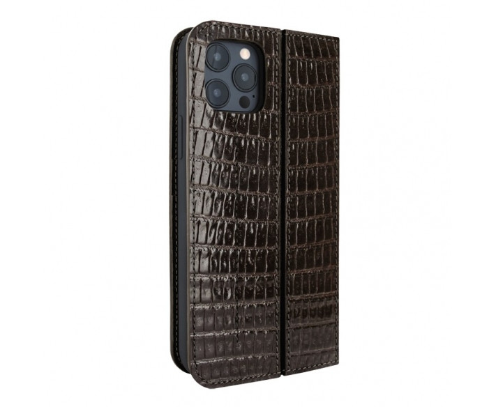 Piel Frama Brown Lizard FramaSlim Leather Case for iPhone 16 Plus