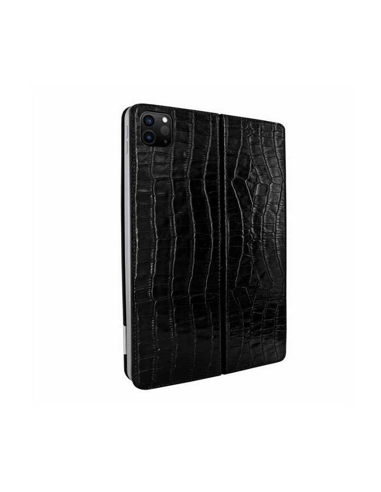 Piel Frama Black Crocodile FramaSlim Leather Case for iPad Air 13-inch (2024-2025)