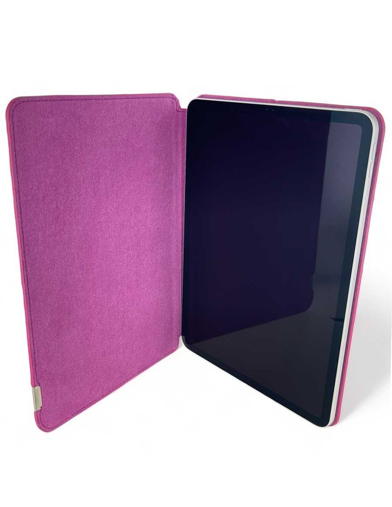Piel Frama Burgundy Ostrich FramaSlim Leather Case for iPad Air 13-inch (2024-2025)
