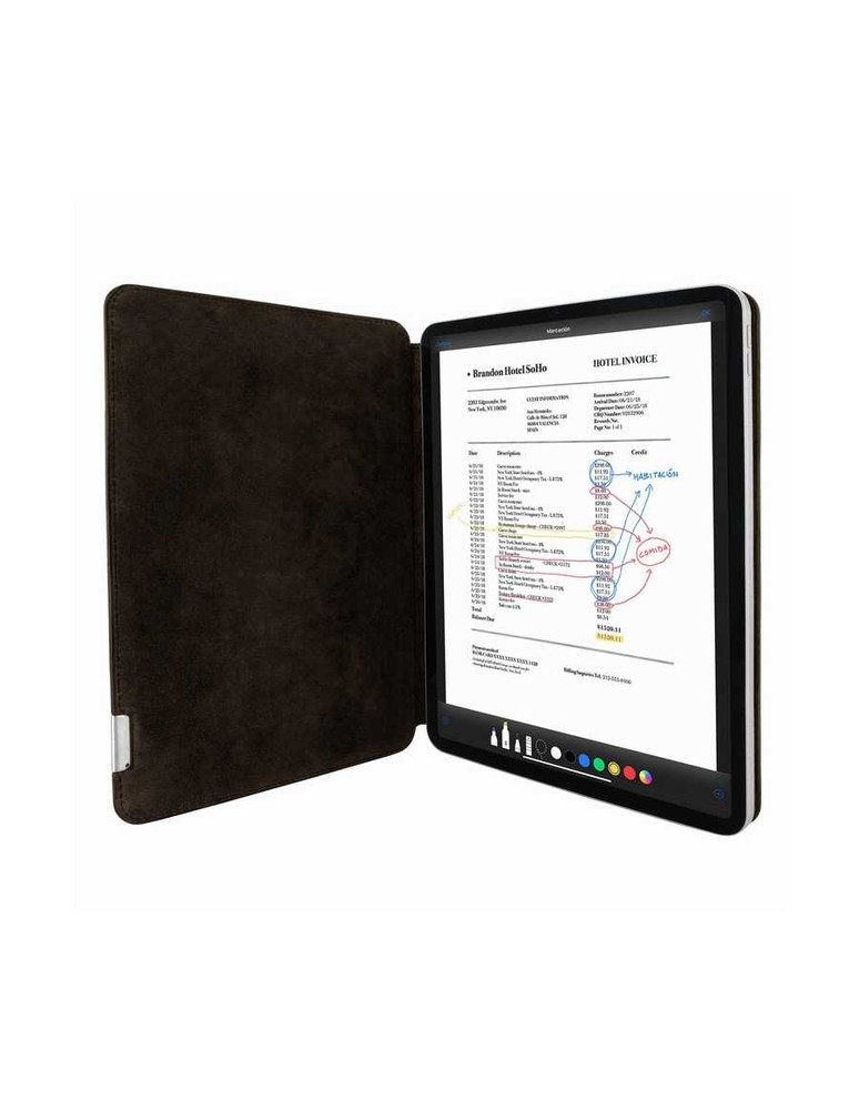 Piel Frama Brown Wild Crocodile FramaSlim Leather Case for iPad Air 13-inch (2024-2025)