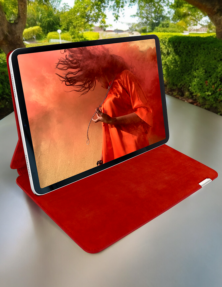 Piel Frama 818 Red Crocodile FramaSlim Leather Case for iPad Air 11-inch (2024-2025) / iPad 11th Gen. (2025)