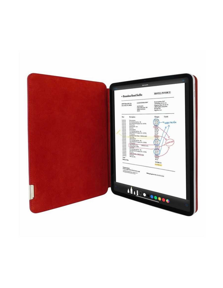 Piel Frama 818 Red Crocodile FramaSlim Leather Case for iPad Air 11-inch (2024-2025) / iPad 11th Gen. (2025)