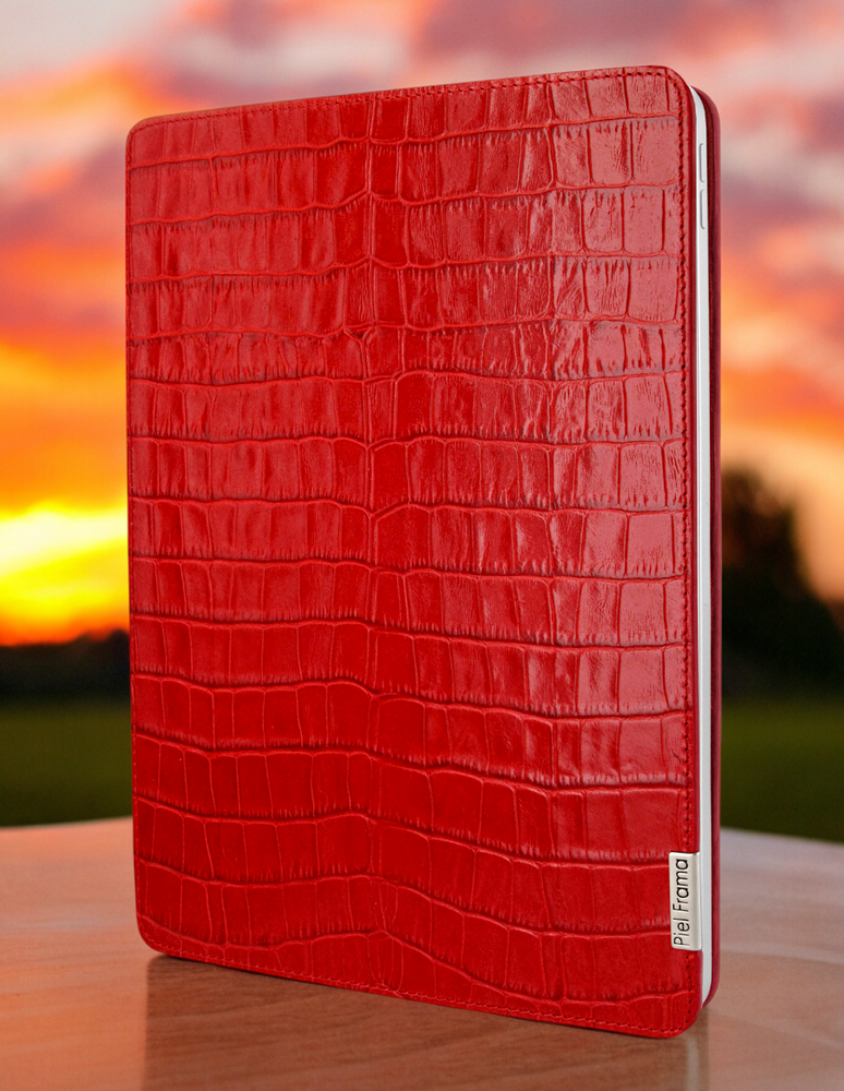 Piel Frama Red Crocodile FramaSlim Leather Case for iPad Air 11-inch (2024-2025) / iPad 11th Gen. (2025)