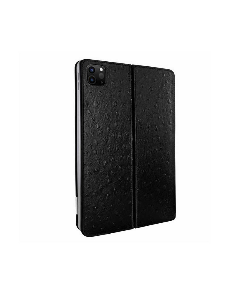 Piel Frama Black Ostrich FramaSlim Leather Case for iPad Air 11-inch (2024-2025) / iPad 11th Gen. (2025)