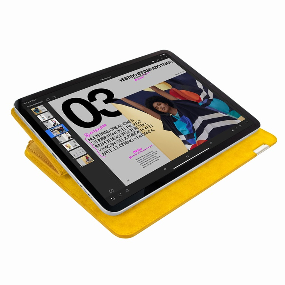 Piel Frama 819 Yellow FramaSlim Leather Case for iPad Air 13-inch (2024-2025)