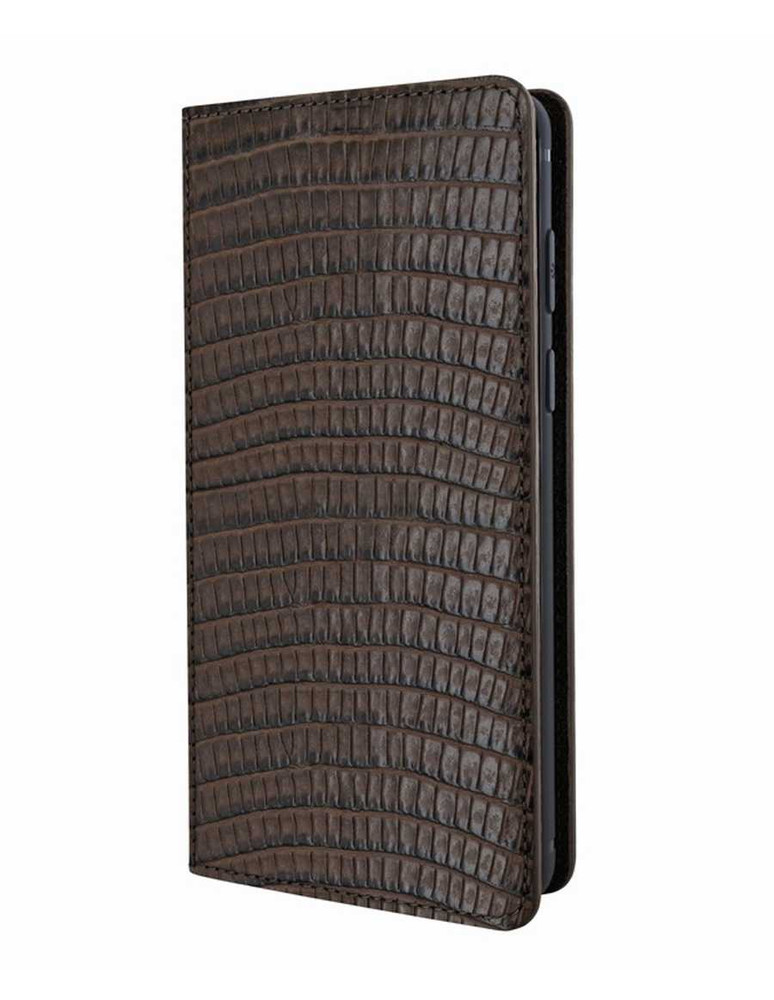 Piel Frama Brown Lizard FramaSlimCards Leather Case for Samsung Galaxy S25