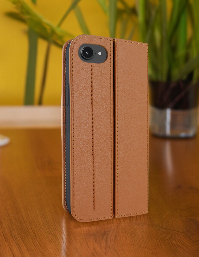 Piel Frama Tan FramaSlim Leather Case for iPhone 16e