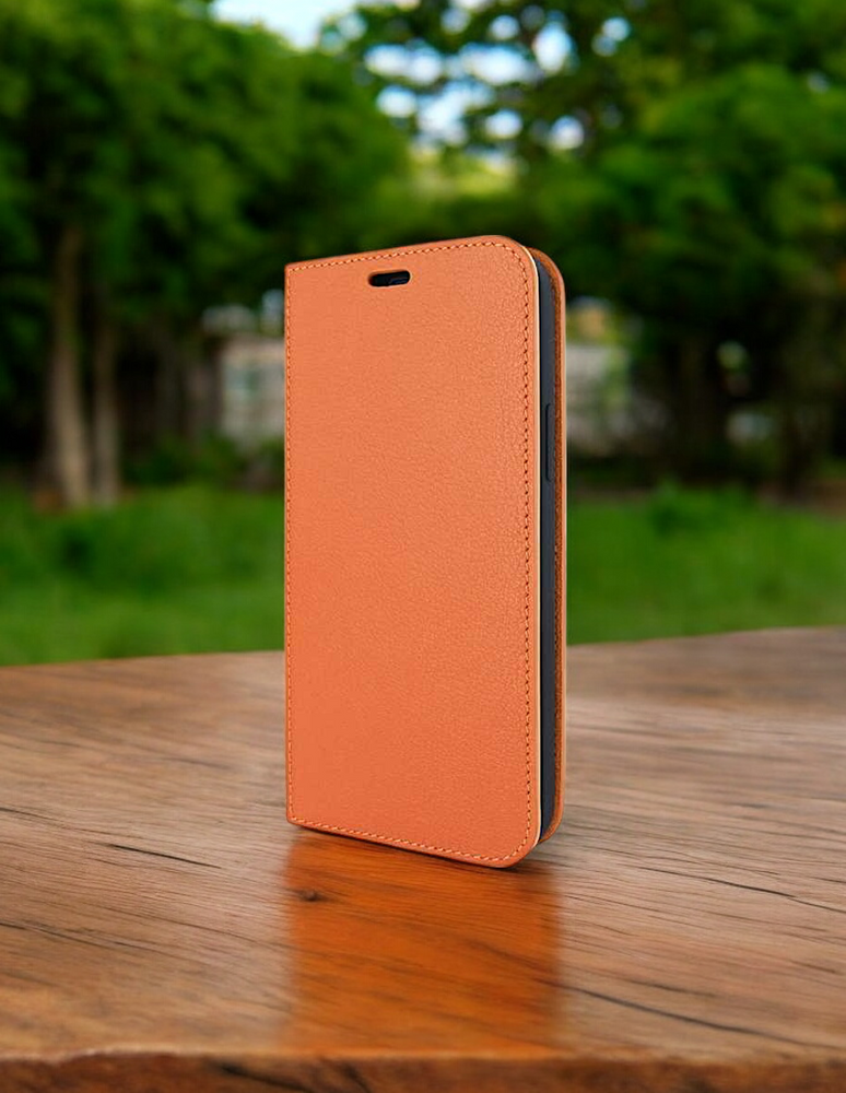 Piel Frama 505 Orange FramaSlim Leather Case for iPhone 16e