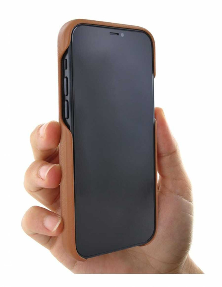 Piel Frama Tan FramaGrip Leather Case for iPhone 16e