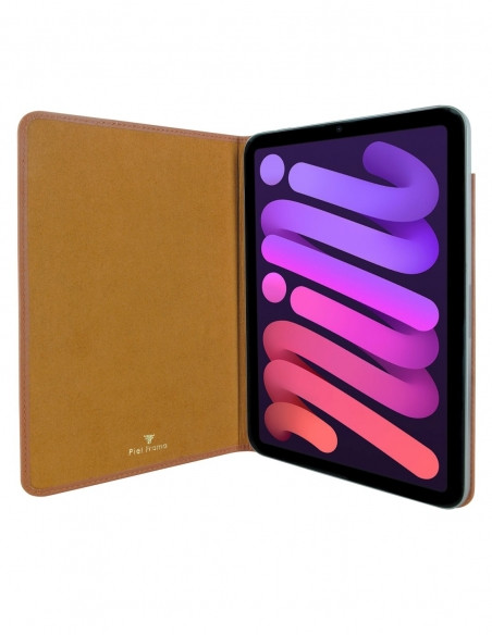 Piel Frama Brown Crocodile FramaSlim Leather Case for Apple iPad mini 7 (2024) / iPad mini 6 (2021)