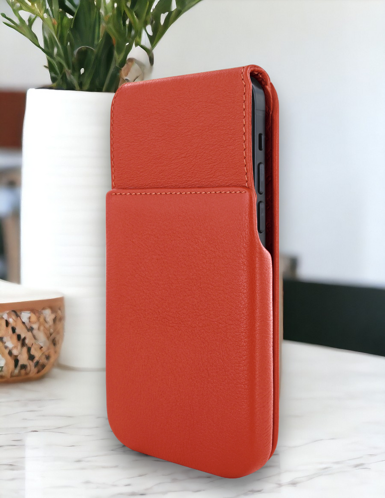 Piel Frama 541 Red iMagnum Leather Case for iPhone 17 Pro Max