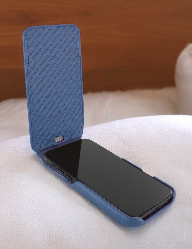 Piel Frama 536 Blue iMagnum Leather Case for iPhone 17 Pro