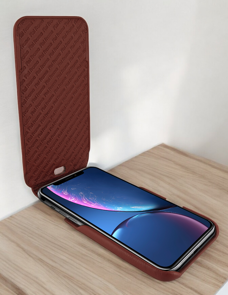 Piel Frama 531 Brown Crocodile iMagnum Leather Case for iPhone Air