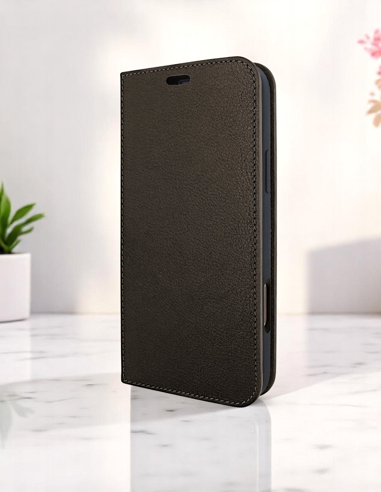 Piel Frama 529 Brown FramaSlim Book Style Leather Case for iPhone Air