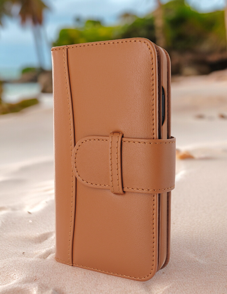 Piel Frama 540 Tan WalletMagnum Leather Case for iPhone 17 Pro Max