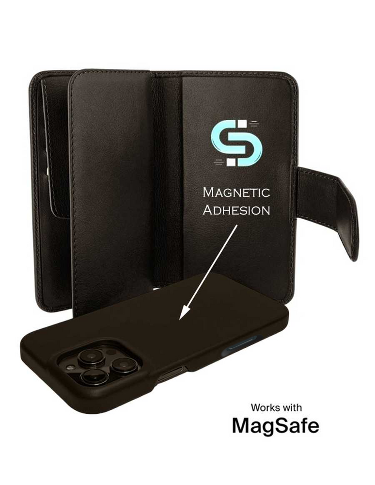 Piel Frama 540 Brown Lizard WalletMagnum Leather Case for iPhone 17 Pro Max