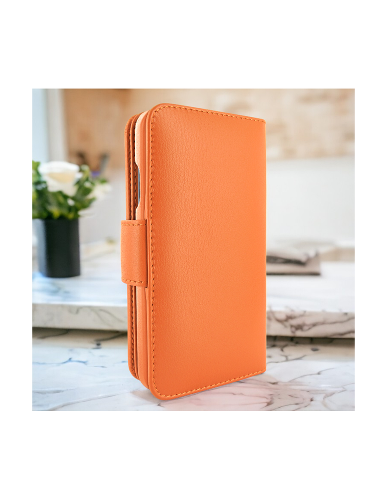 Piel Frama 525 Orange WalletMagnum Leather Case for iPhone 17