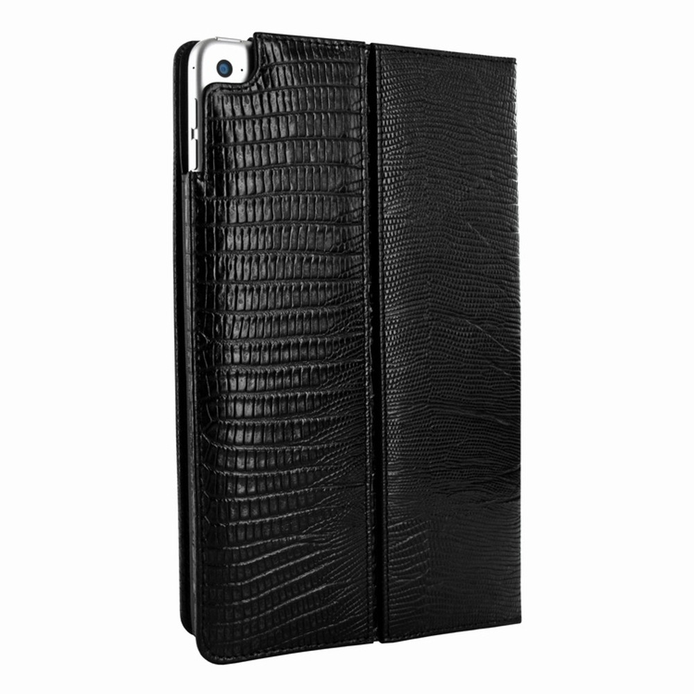 Piel Frama iPad Mini 4 Cinema Leather Case - Black Cowskin-Lizard