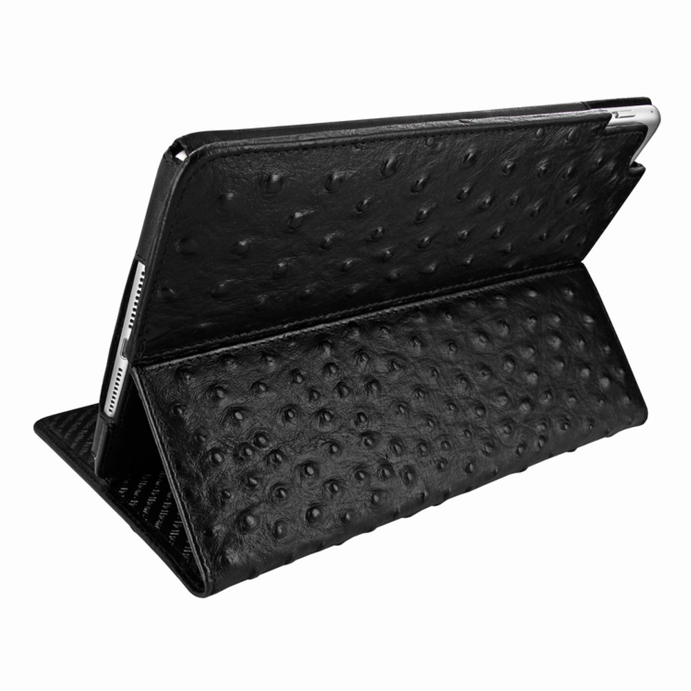 Piel Frama iPad Mini 4 Cinema Leather Case - Black Cowskin-Ostrich