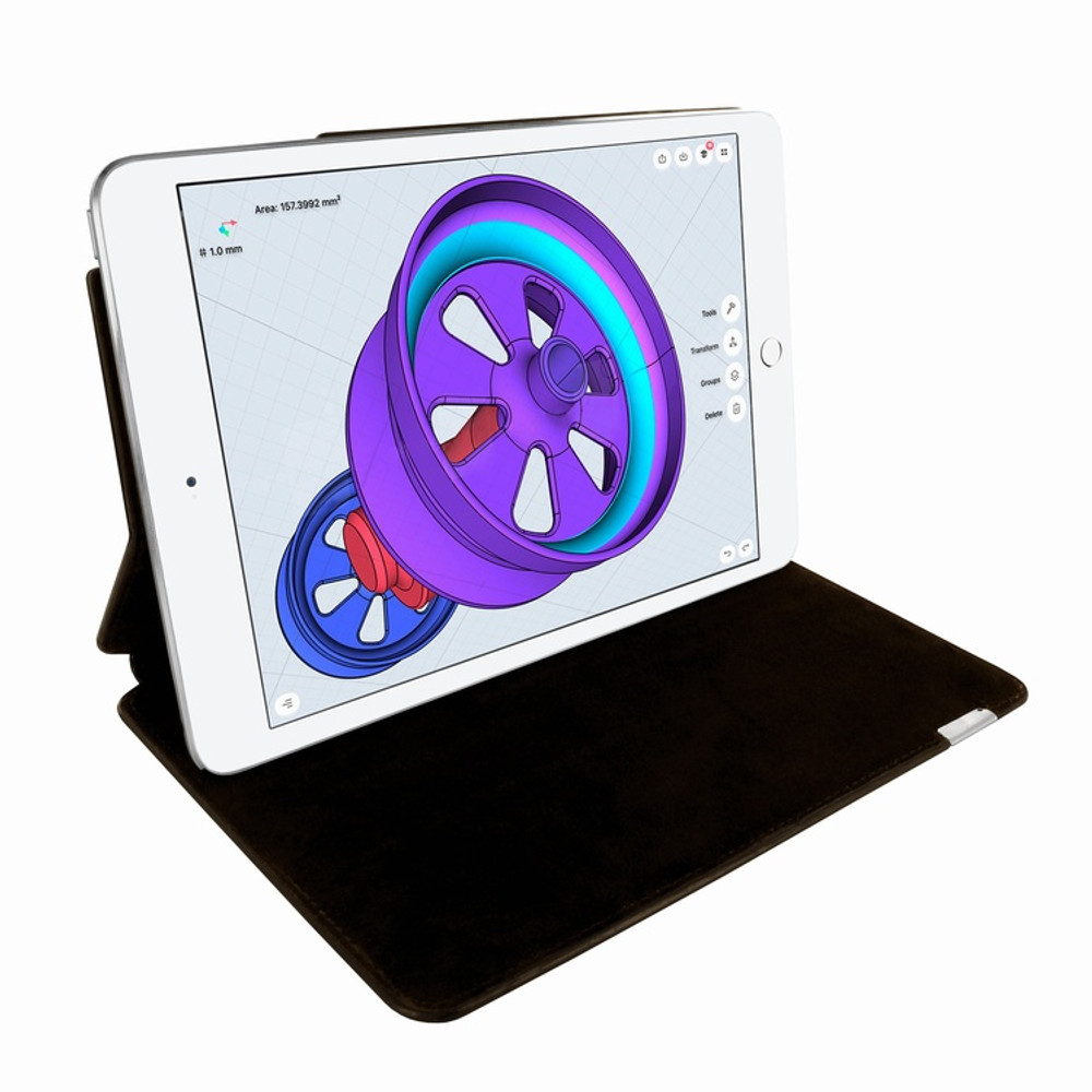 Piel Frama iPad Pro 10.5 FramaSlim Leather Case - Brown Cowskin-Lizard