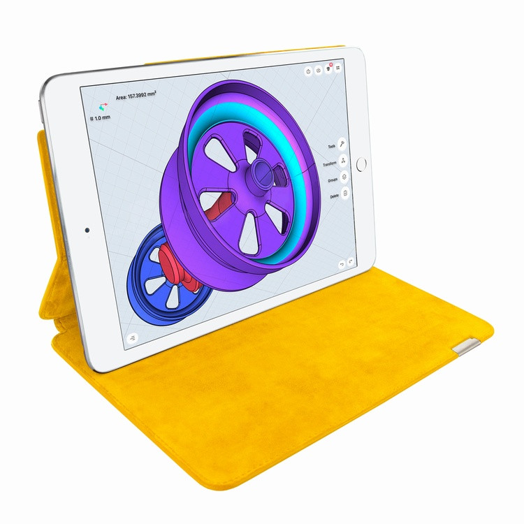 Piel Frama iPad Pro 12.9 2017 FramaSlim Leather Case - Yellow