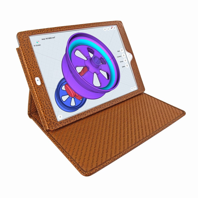 Piel Frama iPad Pro 12.9 2017 Cinema Leather Case - Tan iForte