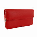 Piel Frama iPhone 6 Plus / 6S Plus / 7 Plus / 8 Plus Horizontal Pouch Leather Case - Red