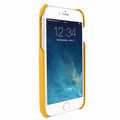 Piel Frama iPhone 7 / 8 FramaSlimGrip Leather Case - Yellow Cowskin-Crocodile