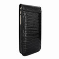 Piel Frama iPhone 7 Plus / 8 Plus Classic Magnetic Leather Case - Black Cowskin-Lizard