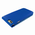 Piel Frama iPhone 7 Plus / 8 Plus Classic Magnetic Leather Case - Blue Swarovski Cowskin-Crocodile